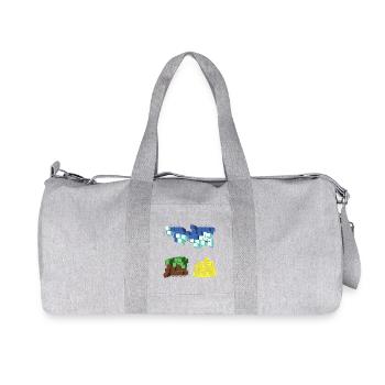PASSAGE ONIRIC - Sac de sport en toile recyclée Stanley/Stella - gris chiné - Devant