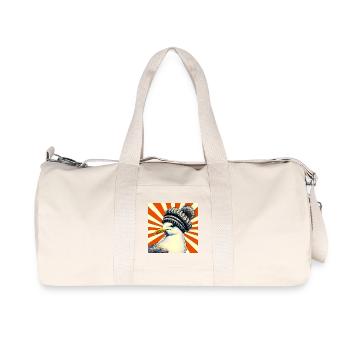 gull - Recycled Canvas Sports Bag by Stanley/Stella - natural - Front