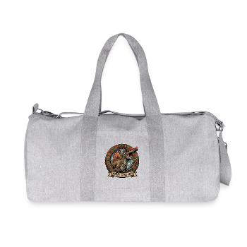 Spinosaurus Christmas - Sac de sport en toile recyclée Stanley/Stella - gris chiné - Devant