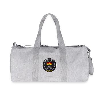Offizieller Fanclub der Netten - gegr. 2026 - Recycelte Canvas-Sporttasche von Stanley/Stella - Grau meliert - Vorne