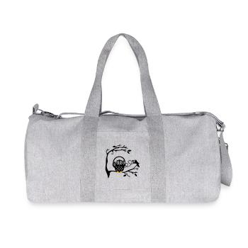 Listen to music - Recycled Canvas Sports Bag by Stanley/Stella - heather grey - Front