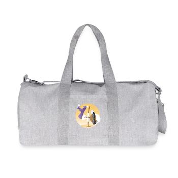 Hip-hop - Sac de sport en toile recyclée Stanley/Stella - gris chiné - Devant
