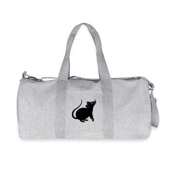 Rat shadow figure year of the rat - Recycled Canvas Sports Bag by Stanley/Stella - heather grey - Front