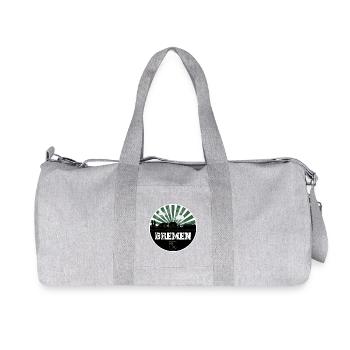 Match à domicile de Bremen Skyline - Sac de sport en toile recyclée Stanley/Stella - gris chiné - Devant