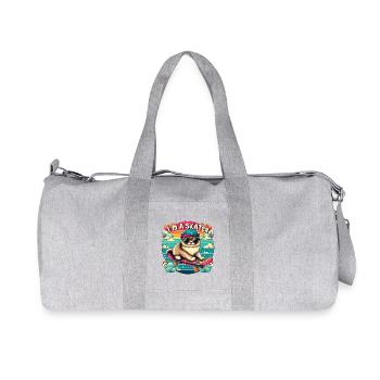 I'm a Skater - Recycled Canvas Sports Bag by Stanley/Stella - heather grey - Front