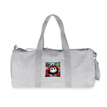 ladybird - Recycled Canvas Sports Bag by Stanley/Stella - heather grey - Front