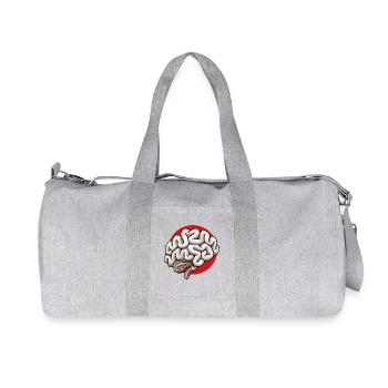 Gehirn Hirn Brain - Recycelte Canvas-Sporttasche von Stanley/Stella - Grau meliert - Vorne