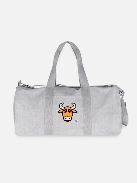 Grand Taureau - Sac de sport en toile recyclée Stanley/Stella - gris chiné