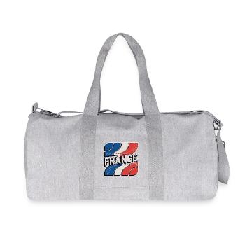 France - Recycled Canvas Sports Bag by Stanley/Stella - heather grey - Front