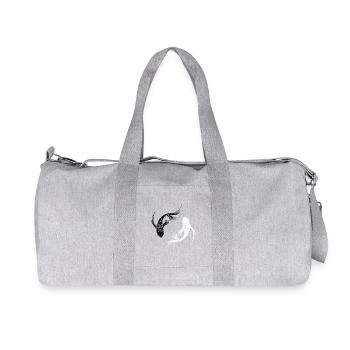 Poisson Jin Jang Poisson Asie Chine Japon Nageoires - Sac de sport en toile recyclée Stanley/Stella - gris chiné - Devant