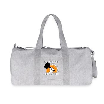Nordischer Gott der Ungeduld - Recycelte Canvas-Sporttasche von Stanley/Stella - Grau meliert - Vorne