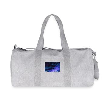 Vampirjäger - Recycelte Canvas-Sporttasche von Stanley/Stella - Grau meliert - Vorne