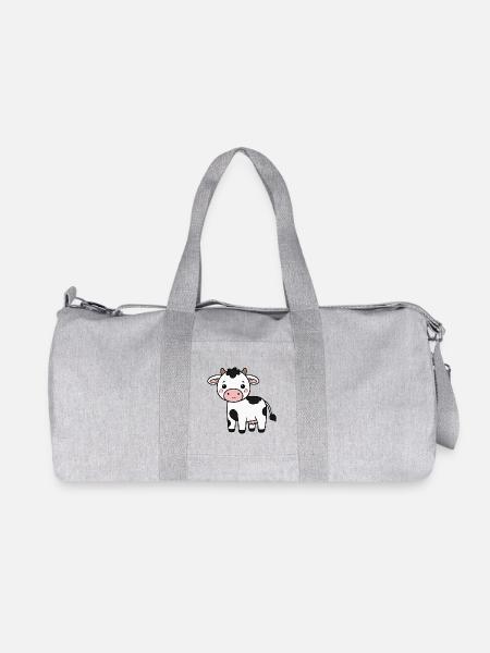 Vache Vaches - Sac de sport en toile recyclée Stanley/Stella - gris chiné