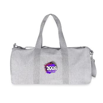 2008 Édition Limitée 18ème Adulte Adulte - Sac de sport en toile recyclée Stanley/Stella - gris chiné - Devant