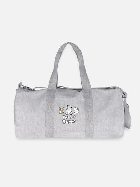 Équilibre Parfait - CAT - Sac de sport en toile recyclée Stanley/Stella - gris chiné