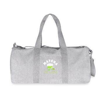 Matcha Tee - Recycelte Canvas-Sporttasche von Stanley/Stella - Grau meliert - Vorne