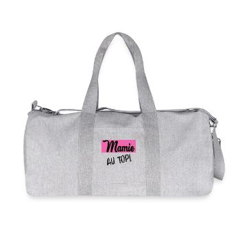 GRANNY. MOTHER'S DAY - Recycled Canvas Sports Bag by Stanley/Stella - heather grey - Front