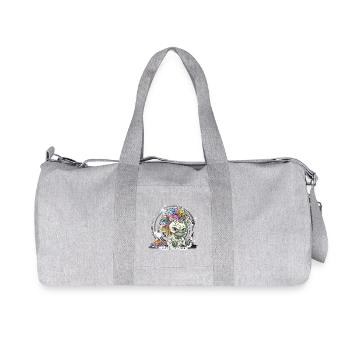 Mornicorne pré-café - Sac de sport en toile recyclée Stanley/Stella - gris chiné - Devant
