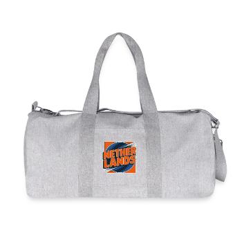 Netherlands - Recycled Canvas Sports Bag by Stanley/Stella - heather grey - Front