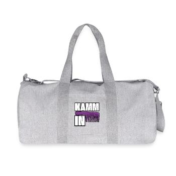 Comb In Hairstyle Styles - Recycled Canvas Sports Bag by Stanley/Stella - heather grey - Front