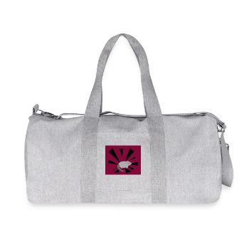 Ratte - Recycelte Canvas-Sporttasche von Stanley/Stella - Grau meliert - Vorne