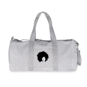 T-shirt afro-beauté - Sac de sport en toile recyclée Stanley/Stella - gris chiné - Devant