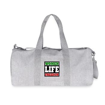 Women life freedom - Sac de sport en toile recyclée Stanley/Stella - gris chiné - Devant