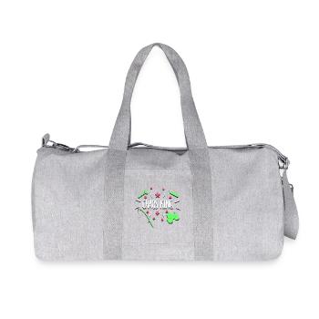 Roi du Chaos - Sac de sport en toile recyclée Stanley/Stella - gris chiné - Devant