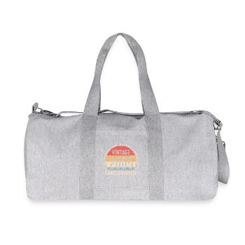 Édition limitée Vintage 2005 Sunset - Sac de sport en toile recyclée Stanley/Stella - gris chiné - Devant