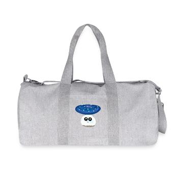 Champignons doux kawaii - Sac de sport en toile recyclée Stanley/Stella - gris chiné - Devant