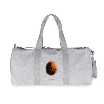 Tod Sensenfrau Gothic - Recycelte Canvas-Sporttasche von Stanley/Stella - Grau meliert - Vorne