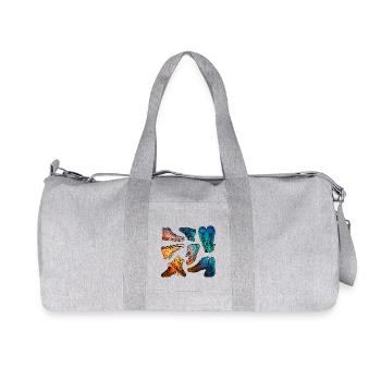 Chsucks - Recycled Canvas Sports Bag by Stanley/Stella - heather grey - Front