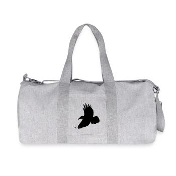 Rabe - Recycelte Canvas-Sporttasche von Stanley/Stella - Grau meliert - Vorne