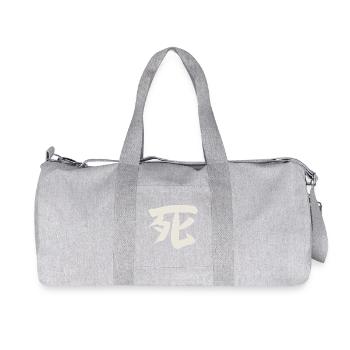 Death (Japanese character) - Recycled Canvas Sports Bag by Stanley/Stella - heather grey - Front