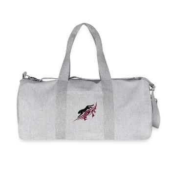 Panthère avec Tribal, Tattoo. - Sac de sport en toile recyclée Stanley/Stella - gris chiné - Devant