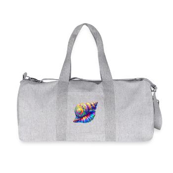 Coquille - Sac de sport en toile recyclée Stanley/Stella - gris chiné - Devant