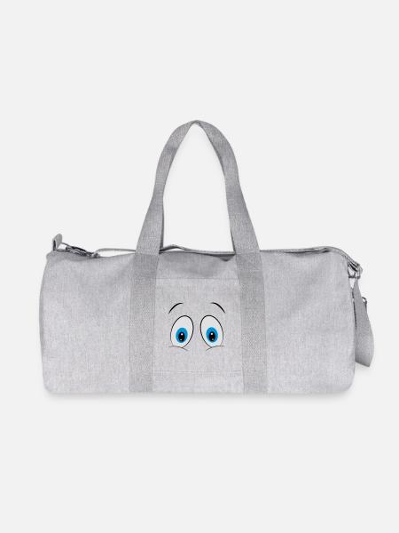 eyes - Recycled Canvas Sports Bag by Stanley/Stella - heather grey
