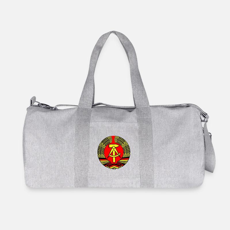 DDR - Recycelte Canvas-Sporttasche von Stanley/Stella - Grau meliert