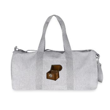 pirate ship boat pirate pirate ship ship skull3 - Recycled Canvas Sports Bag by Stanley/Stella - heather grey - Front