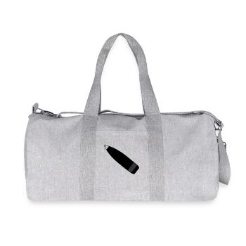 Grenade - Sac de sport en toile recyclée Stanley/Stella - gris chiné - Devant