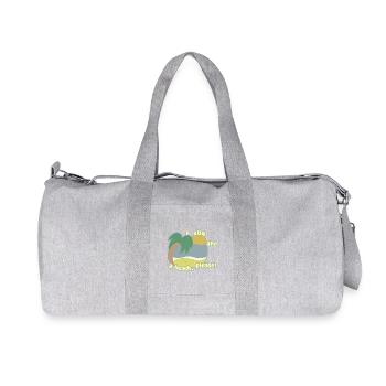 Sun and Beach - Recycelte Canvas-Sporttasche von Stanley/Stella - Grau meliert - Vorne