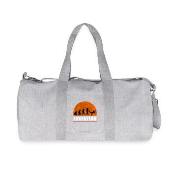 Entwicklung der Volleyballspielerin - Recycelte Canvas-Sporttasche von Stanley/Stella - Grau meliert - Vorne