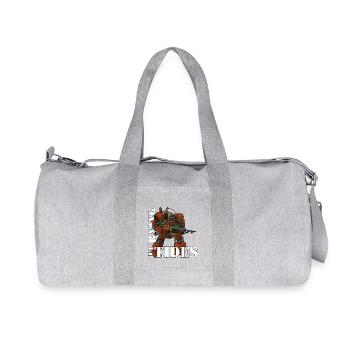 Turning Tides - Recycelte Canvas-Sporttasche von Stanley/Stella - Grau meliert - Vorne