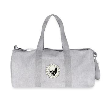 Awtowelo Motorcycles German Engineering - Recycled Canvas Sports Bag by Stanley/Stella - heather grey - Front