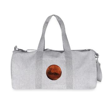 Mars - Sac de sport en toile recyclée Stanley/Stella - gris chiné - Devant