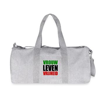 LIBERTÉ DE VIE DE LA FEMME - Sac de sport en toile recyclée Stanley/Stella - gris chiné - Devant