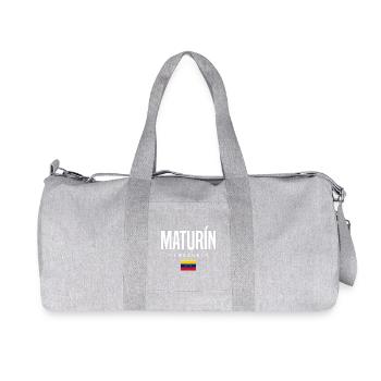 Maturin Venezuela - Recycled Canvas Sports Bag by Stanley/Stella - heather grey - Front
