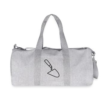 Truelle maçonne - Sac de sport en toile recyclée Stanley/Stella - gris chiné - Devant