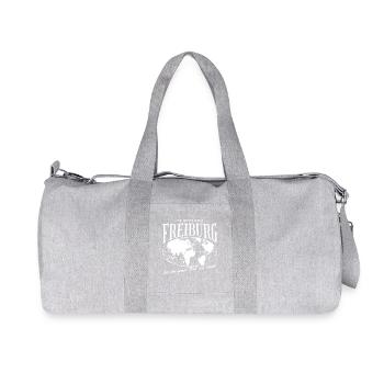 Freiburg Home Pride Football Gift - Recycled Canvas Sports Bag by Stanley/Stella - heather grey - Front