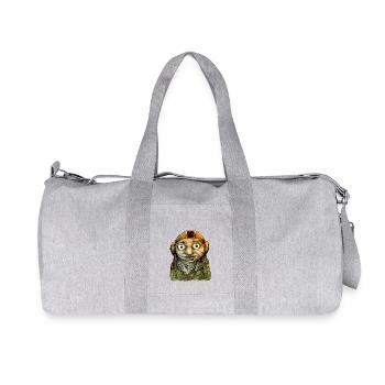 pilot - Recycled Canvas Sports Bag by Stanley/Stella - heather grey - Front